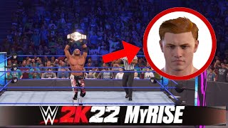 WWE 2K22 MyRise - He didn't deserve this...