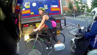 Bikers Trigger Drivers by Filtering | A Noob in London 24