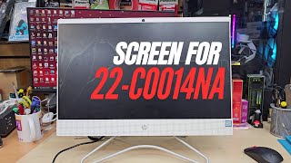 How To Replace Screen For HP 22-C0014NA All In One Pc