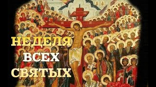 Неделя 1-я по Пятидесятнице. Всех святых.Всенощное бдение