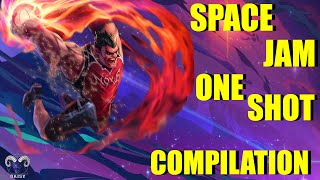 TFT -  SPACE JAM!! ONE SHOT COMPILATION!!! One shotting entire enemy team...Patch 10.9