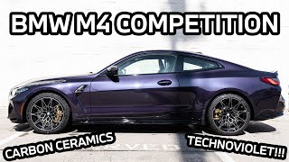 2024 BMW M4 Competition Individual Techno Violet Walk Around