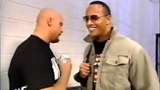 The Rock vs Stone Cold - RAW WWF segment