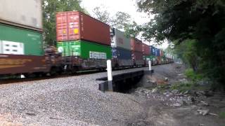 Norfolk Southern Piedmont Division Intermodals 238 and 237