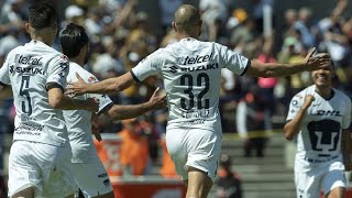 Gol de Carlos González al minuto 47 para poner el 2 -0 Pumas vs Atlético San Luis Jornada 5 LIGAMX