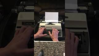 1970's Royal Typewriter Satellite 2001