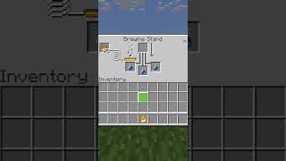 How To Brew Water Breathing (3:00) Potions In Minecraft #Shorts