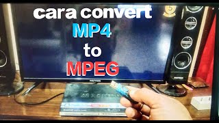 cara memutar mp3/video di DVD player dengan flashdisk