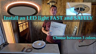 Install an LED Light Fixture