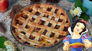 Tarta de manzana americana (Apple Pie) sin lactosa | Una receta de cuento 🥧🍎