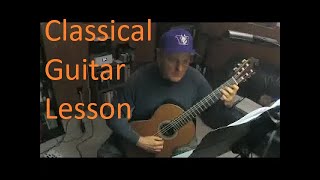 Classical Guitar Lesson,  Barre Chord Exercise, Kitharologus #14