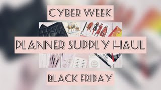 HAPPY MAIL | CYBER WEEK + BLACK FRIDAY HAUL | Simply Gilded + RedLyrics + More