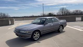 1990 Toyota Mark 2 Turbo-diesel 2L walk around