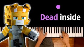 Бискас - Dead Inside (@wicsur ) ● караоке | PIANO_KARAOKE ● ᴴᴰ + НОТЫ & MIDI