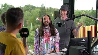 Tomorrowland 2022 -  3 Are Legend (@SteveAoki - @dimitrivegasandlikemike ) Interview