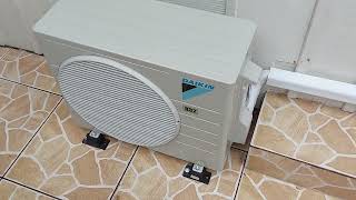 Daikin ecoswing r32 18000 btus quente frio, silencioso e potente