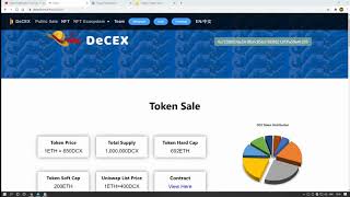 DeCex - Listing on March Big news 2021 !!!