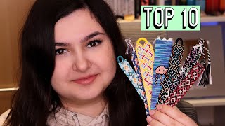 TOP 10 BRACELETS OF 2021 [CC] || Friendship Bracelets