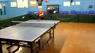 Fred 29 - Fred's 9th birthday Table Tennis Video