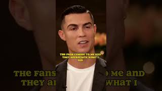 Cristiano Ronaldo on valuing his fans #shorts #ronaldo #viral #shortsronaldo #cr7