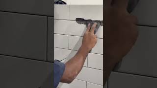 Epoxy grouting #epoxygrout How to apply epoxy grout