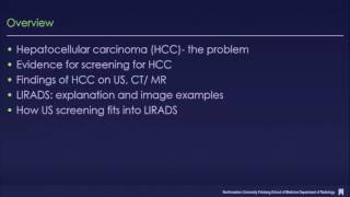 Hepatocellular Carcinoma and an Introduction to LI-RADS