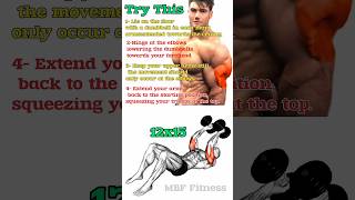 effective triceps workout | Triceps #triceps#tricepsworkout #shorts #viralshortvideo  #workout