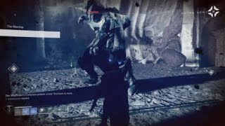 Destiny 2: Shattered Relem boss fight using the flame orb