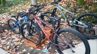 Simple Mountain Bike Rack