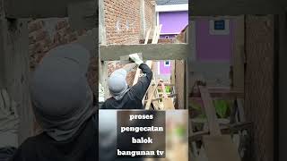 part 1 cara cat balok #shortvideo