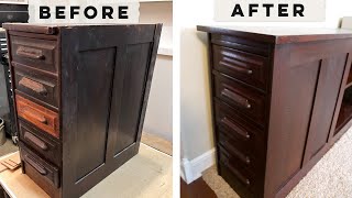 Repurposing an Antique Desk