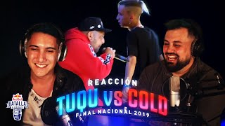 PAPO & NEGRIN REACCION A *TUQU VS COLD* Octavos RED BULL