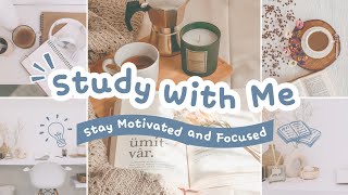 Good morning beautiful people! | Study with me | Silent LS for WH #4