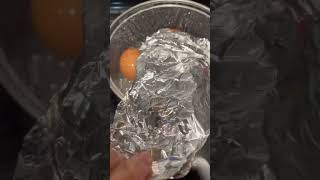 USING ALUMINUM FOIL TO HEAT UP FOOD