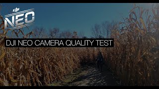 DJI Neo camera quality test #2 | Footage with color grading (recorded without RC controller)