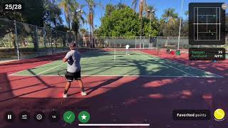 Tennis! Best shots of the match (doubles): Jaybee & Jayce vs. Jonathan & Adrian