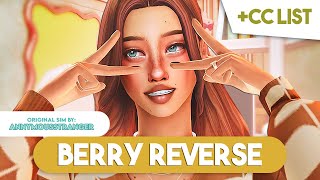 Mango Ripe 🥭 + CC List | The Sims 4 Create a Sim: Berry Reverse