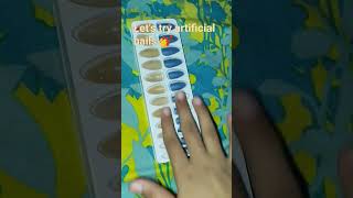 Artificial nails 💅#shorts#trending#viralvideo