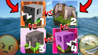 CRAFTSMAN 1 VS CRAFTSMAN 2 VS CRAFTSMAN 3 VS CRAFTSMAN 4