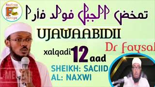 Ujawaabidii dr Faysal 12