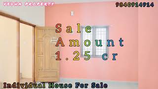 Individual House For Sale at sholinganallur | Semmancheri near Eb office | sale amount 1.25 crs