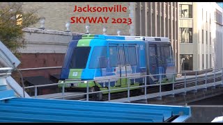 Jacksonville SKYWAY (monorail experience 2023) Zoo railway and more!