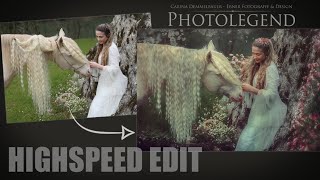 Highspeed Editing - 1 Stunde Photoshop in einer Minute