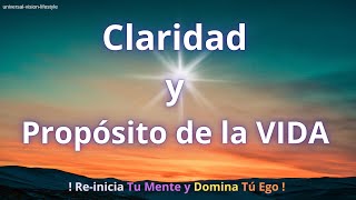 Claridad y Propósito de la VIDA #espiritualidad #crecimientopersonal #saludmentalyemocional