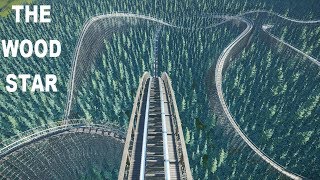 Planet Coaster: The Wood Star Roller Coaster