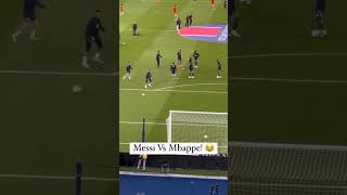 Messi Vs Mbappe 🤣 #football #messi #mbappe #psg