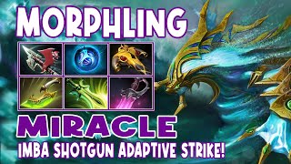 Miracle Morphling Gameplay IMBA SHOTGUN ADAPTIVE STRIKE - Dota 2 Pro Gameplay - Daily Dota 2 TV