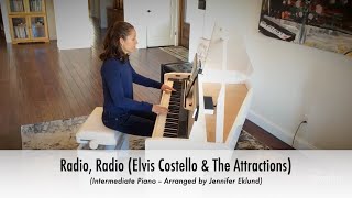 Radio, Radio (Elvis Costello) - Intermediate Piano Sheet Music