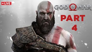 God of War 2018 (First Playthrough)| LIVE Pt.4