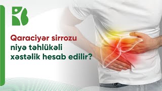 Qaraciyər sirrozu irəliləyirsə orqanizmdə hansı dəyişikliklər baş verə bilər?  #sirroz #qaraciyər